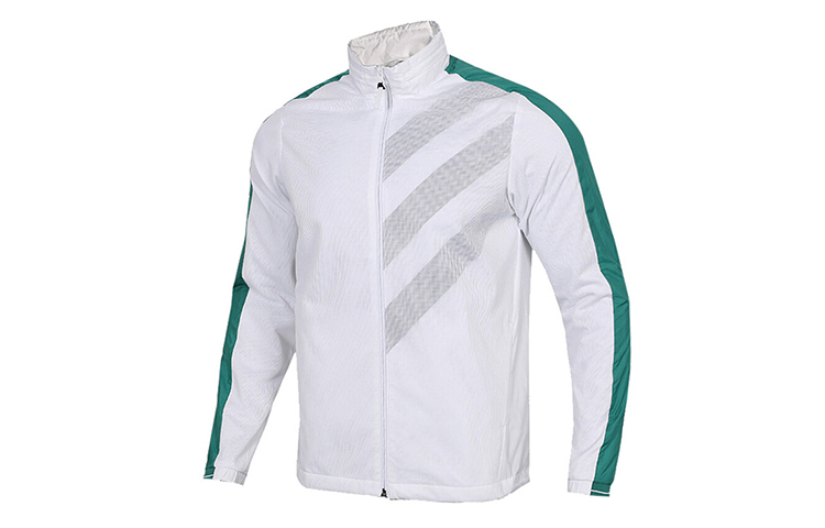 adidas Retro Colorblock Breathable Track Jacket - White DW8117