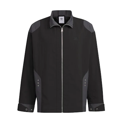 adidas Retro Colorblock Full-Zip Track Jacket Black IK3709