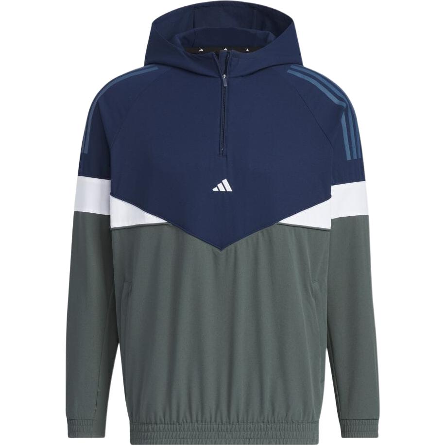 adidas Retro Colorblock Hoodie Blue Green - Comfy and Casual Fit IM7223