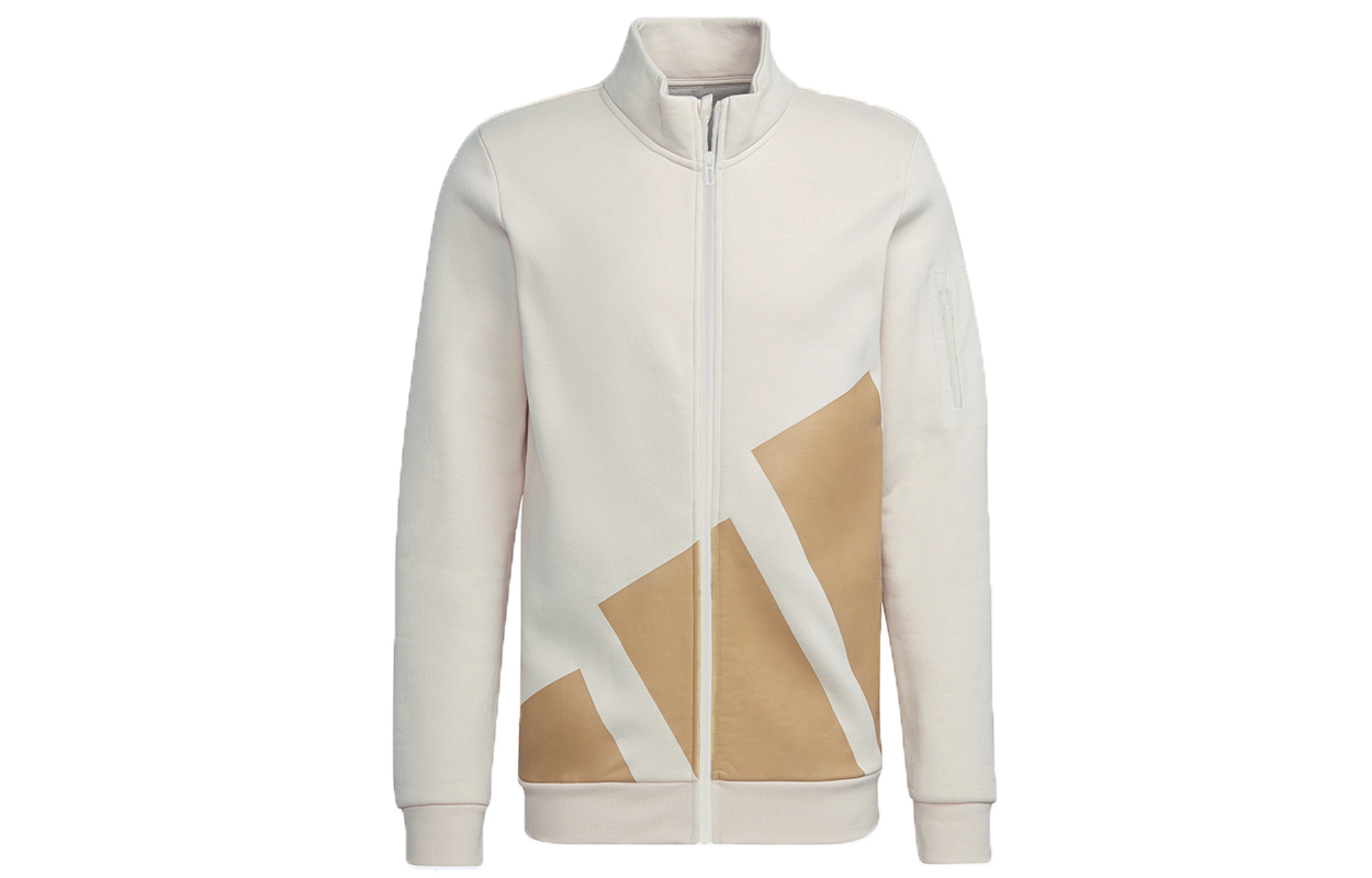 adidas Retro Colorblock Logo Track Jacket Off-White HI1188