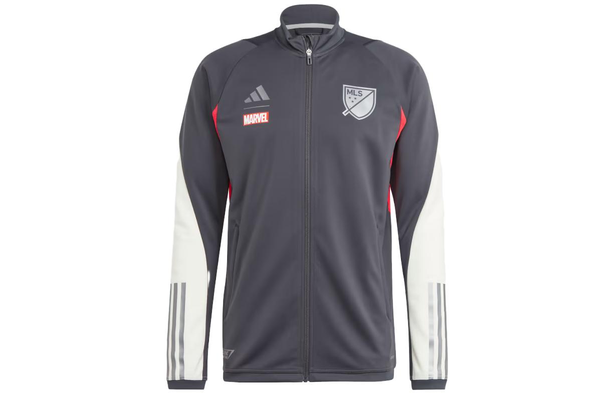 adidas Retro Colorblock Track Jacket - Gray HZ2017
