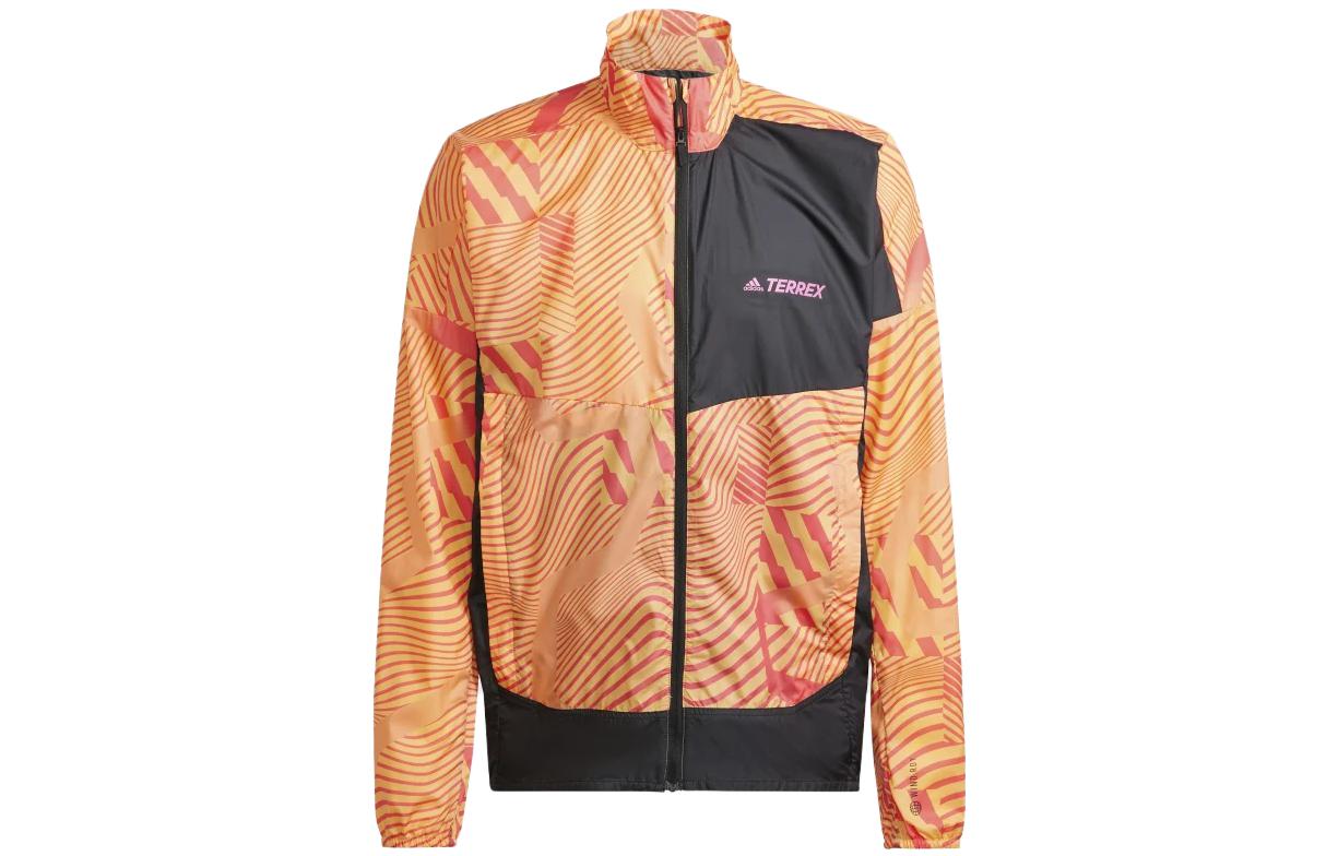 adidas Retro Colorblock Track Jacket - Orange HI6200