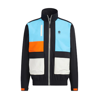 adidas Retro Colorblock Track Jacket Black HD4662
