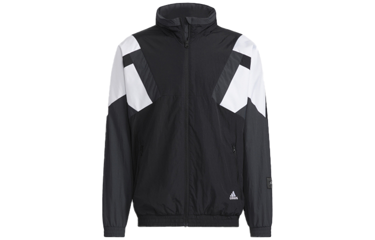 adidas Retro Colorblock Track Jacket Black HE7472