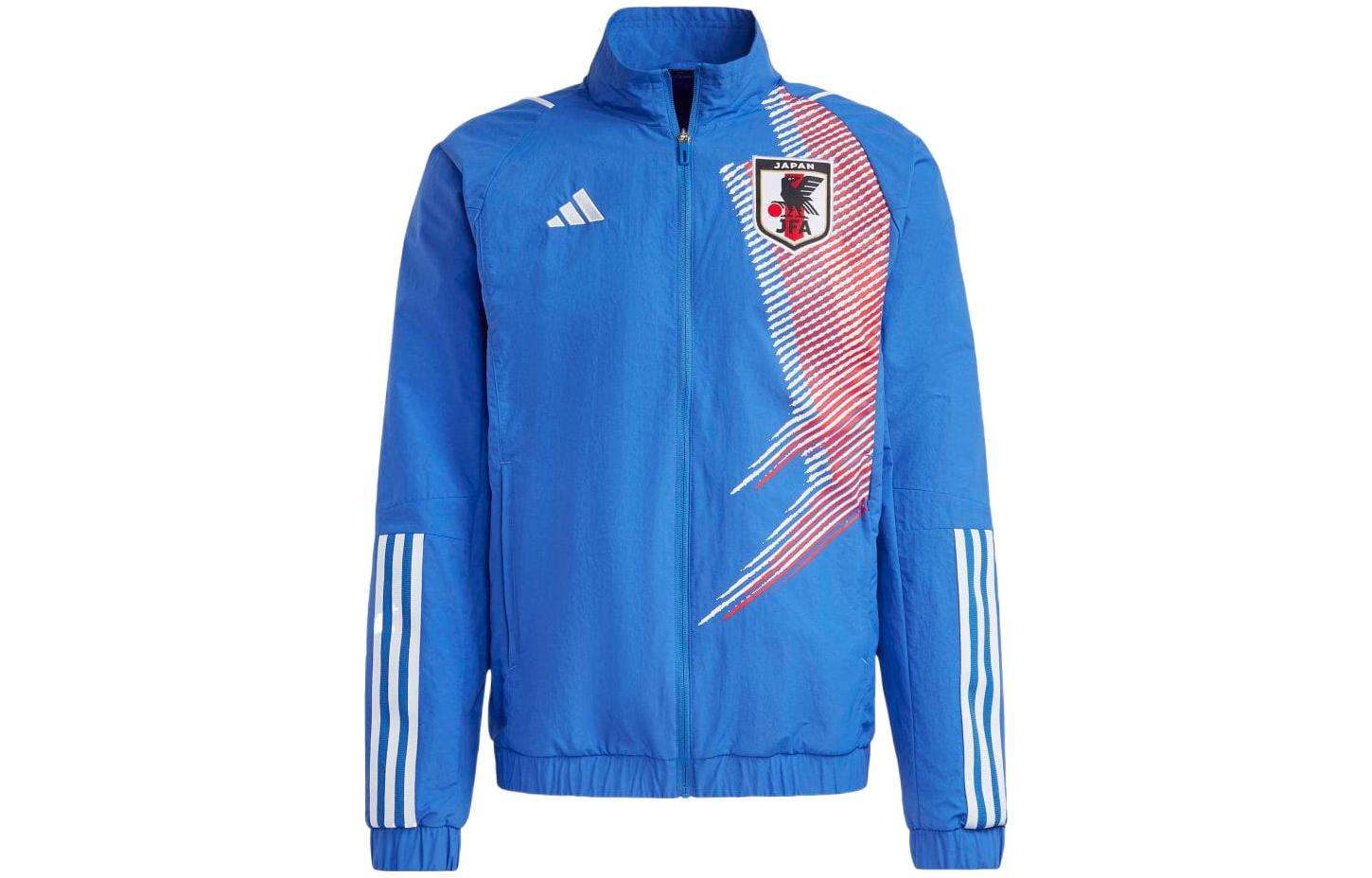adidas Retro Colorblock Track Jacket with Logo Print - Blue Japan Edition HD8932-JAPAN