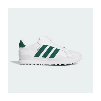 Adidas Retro Cross Gripmore Boa Spikeless Golf Shoes Cloud White/Collegiate Green/Gold Metallic