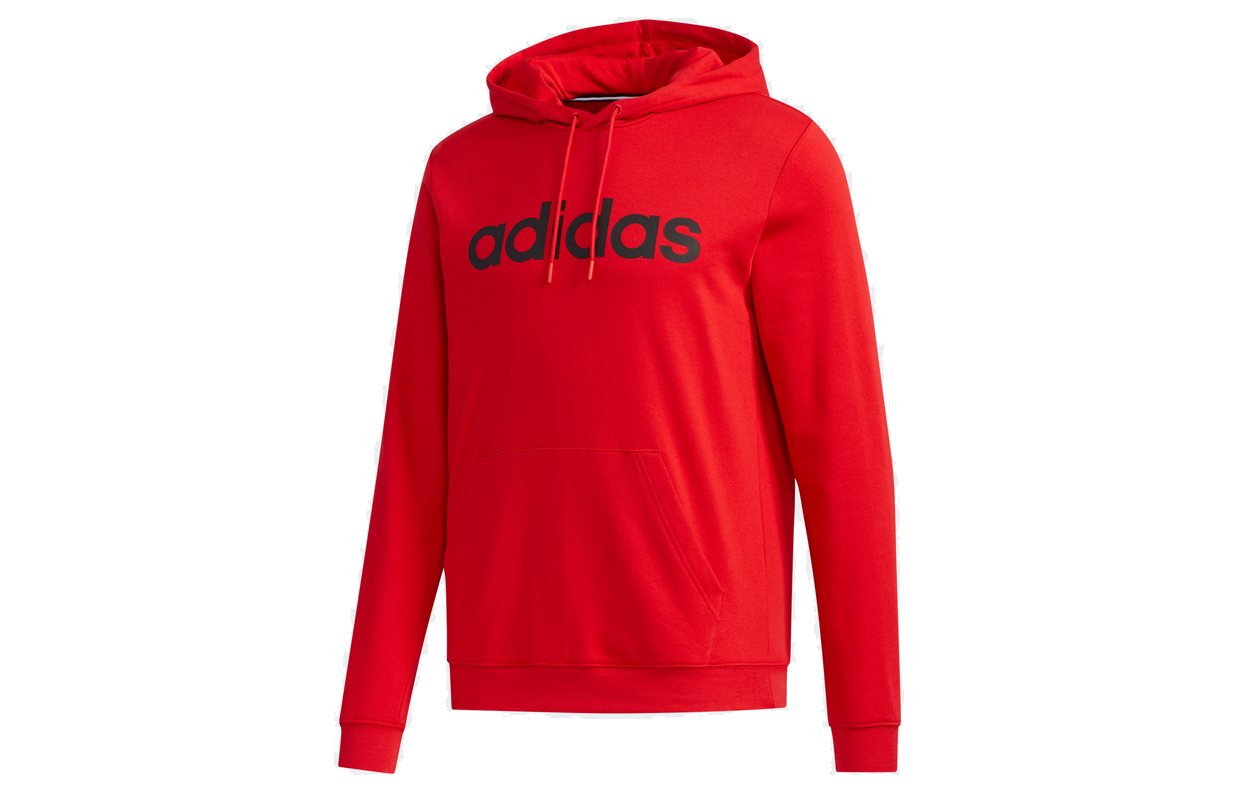 adidas Retro Essentials Pullover Hoodie Light Scarlet FP7431