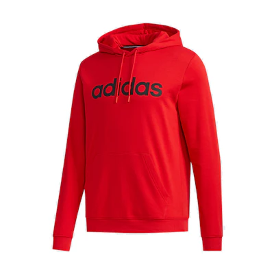 adidas Retro Essentials Pullover Hoodie Light Scarlet FP7431