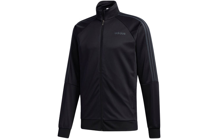 adidas Retro Fitness Track Jacket Black GD3792