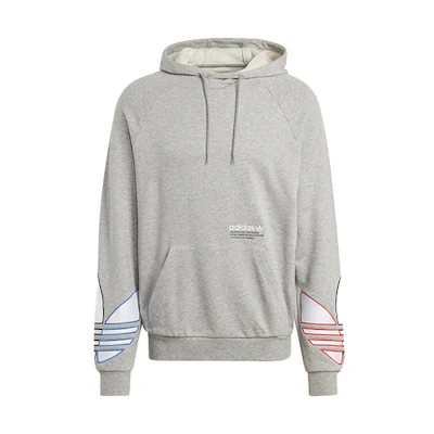 adidas Retro French Terry Hoodie Grey GN3571