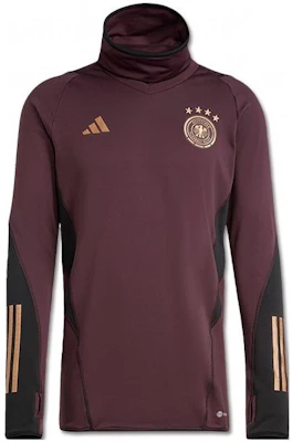 adidas Retro High-Neck Striped Sweatshirt Coklat Gelap HC1290 Order adidas Retro High-Neck Striped Sweatshirt Coklat Gelap HC1290