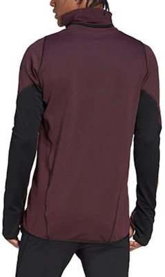 adidas Retro High-Neck Striped Sweatshirt Coklat Gelap HC1290 Shop adidas Retro High-Neck Striped Sweatshirt Coklat Gelap HC1290