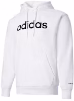 adidas Retro Letter Logo Hoodie White Long Sleeve Casual Pullover JF3319 adidas Retro Letter Logo Hoodie White Long Sleeve Casual Pullover JF3319