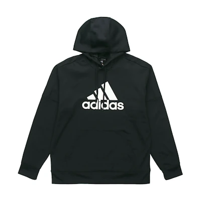 adidas Retro Logo Pullover Sweatshirt Black DH9018