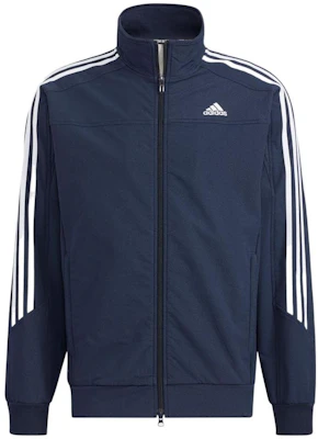 阿迪达斯复古标志条纹长袖运动夹克蓝色(亚洲版) HC9952-ASIAN Buy 阿迪达斯复古标志条纹长袖运动夹克蓝色(亚洲版) HC9952-ASIAN