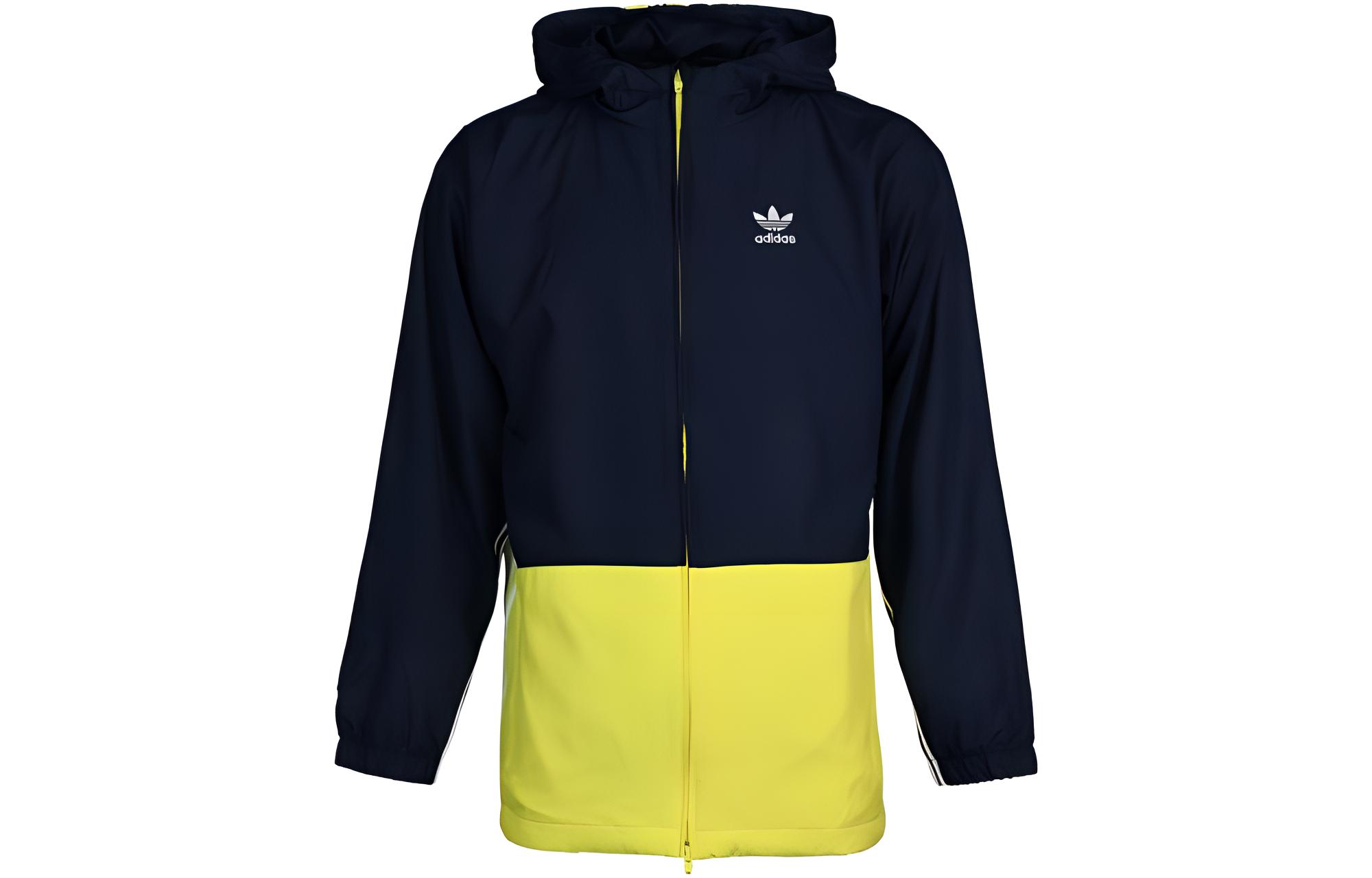 adidas Retro Navy Zip-Up Hoodie Jacket Unisex DP8549