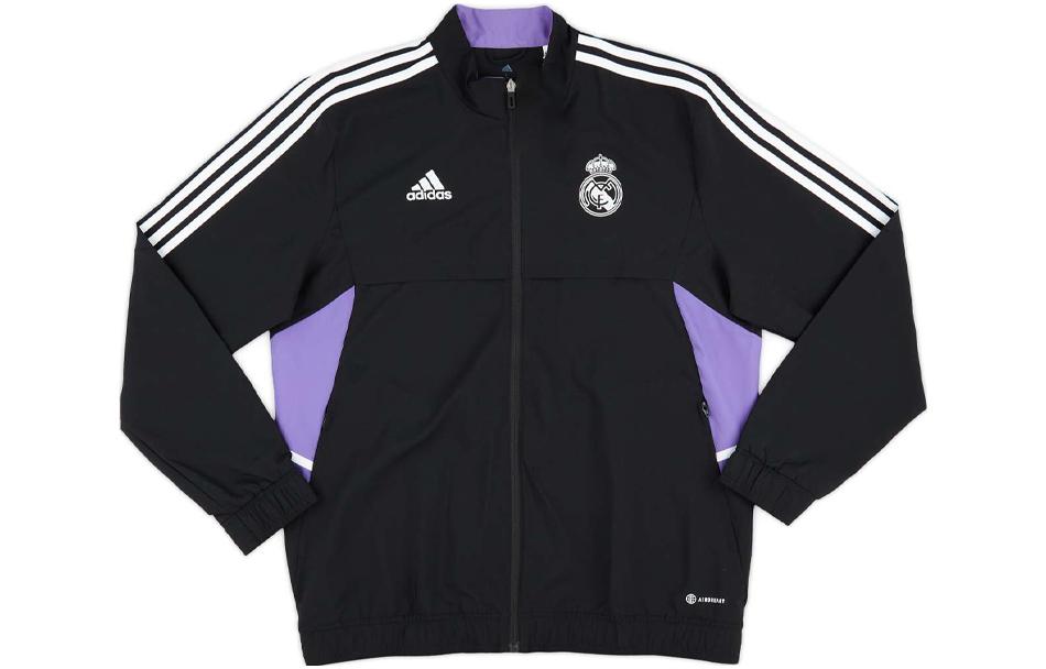 adidas Retro Outdoor Full-Zip Jacket Black Sportswear HA2594