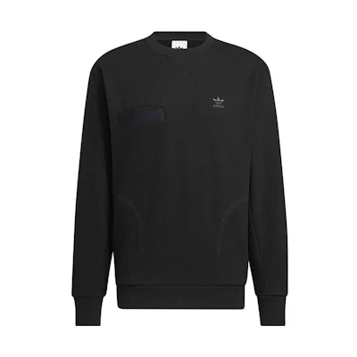 adidas Retro Pullover Sweatshirt Black IC8159