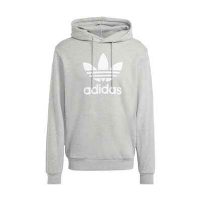 adidas Retro Pullover Sweatshirt Gray with Letter Logo Print IA4884