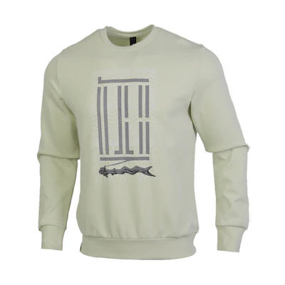 adidas Retro Pullover Sweatshirt Sandstorm Beige Casual Wear GM4482