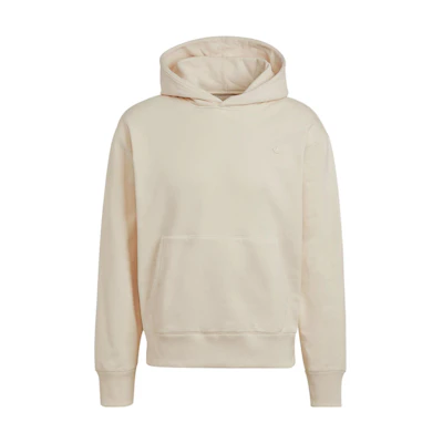 adidas Retro Pullover Sweatshirt White with Logo Print and Front Pocket H62531