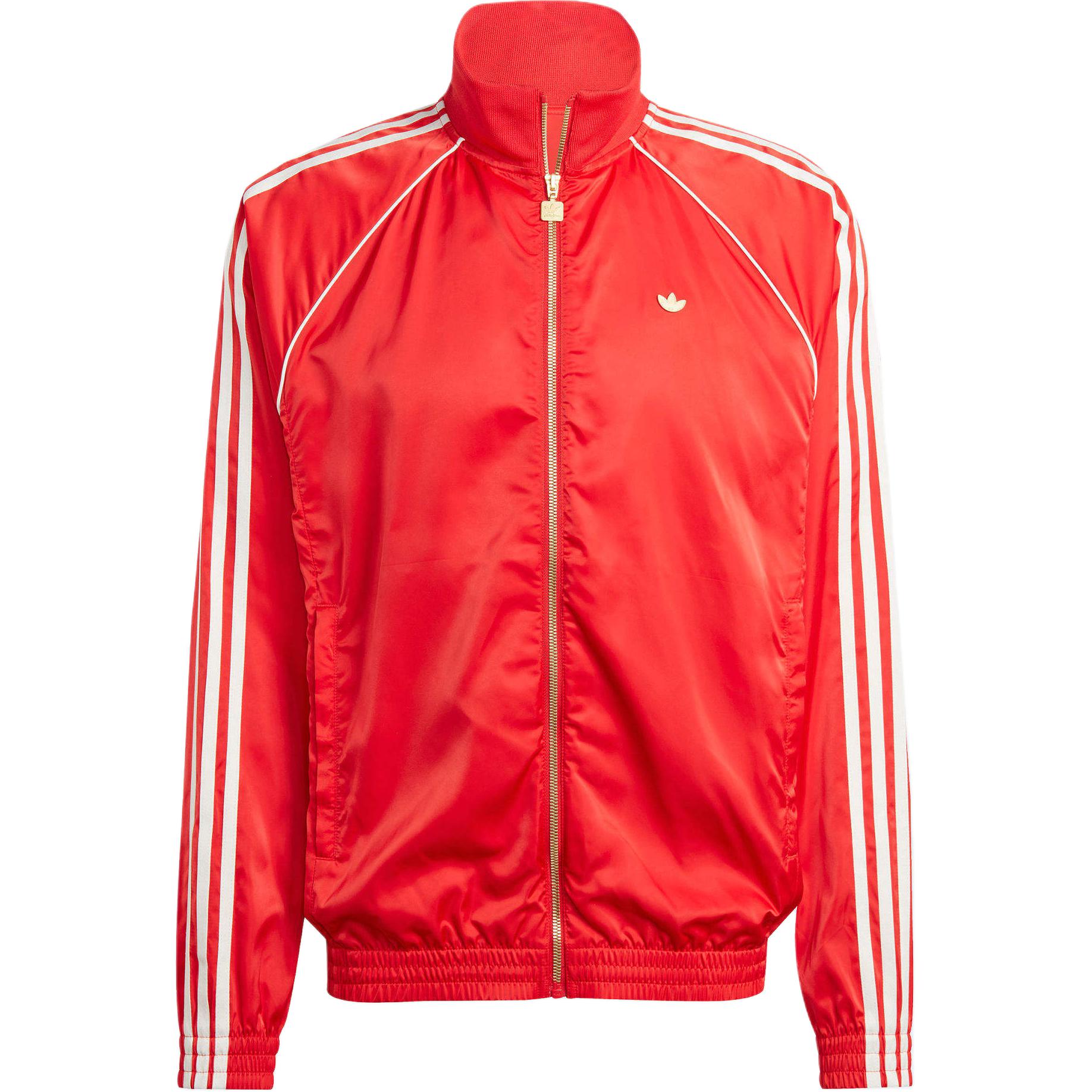 adidas Retro Side-Stripe Track Jacket Red IY3406