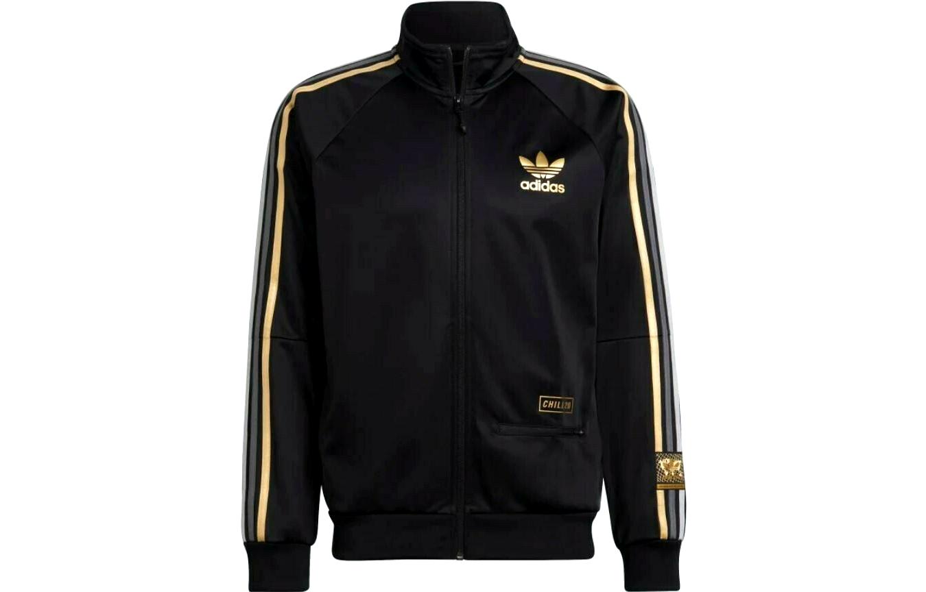 adidas Retro Sports Raglan Track Jacket Black () HD8291