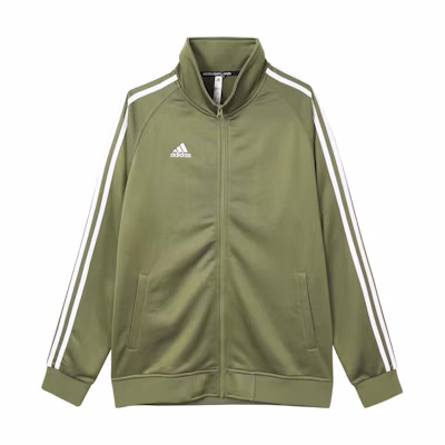 adidas Retro Sportswear Striped Logo Track Jacket Unisex Light Green/White Stripes TR30JR-GNW