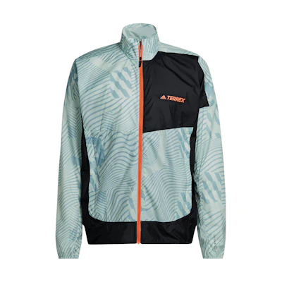 adidas Retro Track Jacket Full-Zip Colorblock Teal HI6199
