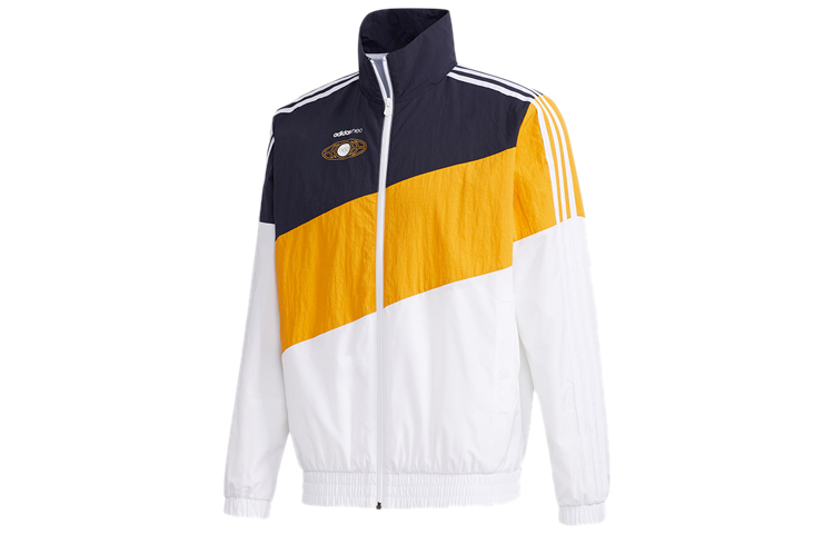 adidas Retro Track Jacket Logo Stripes Multicolor - Legend Ink Blue GL7176