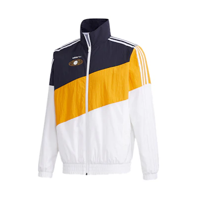 adidas Retro Track Jacket Logo Stripes Multicolor - Legend Ink Blue GL7176