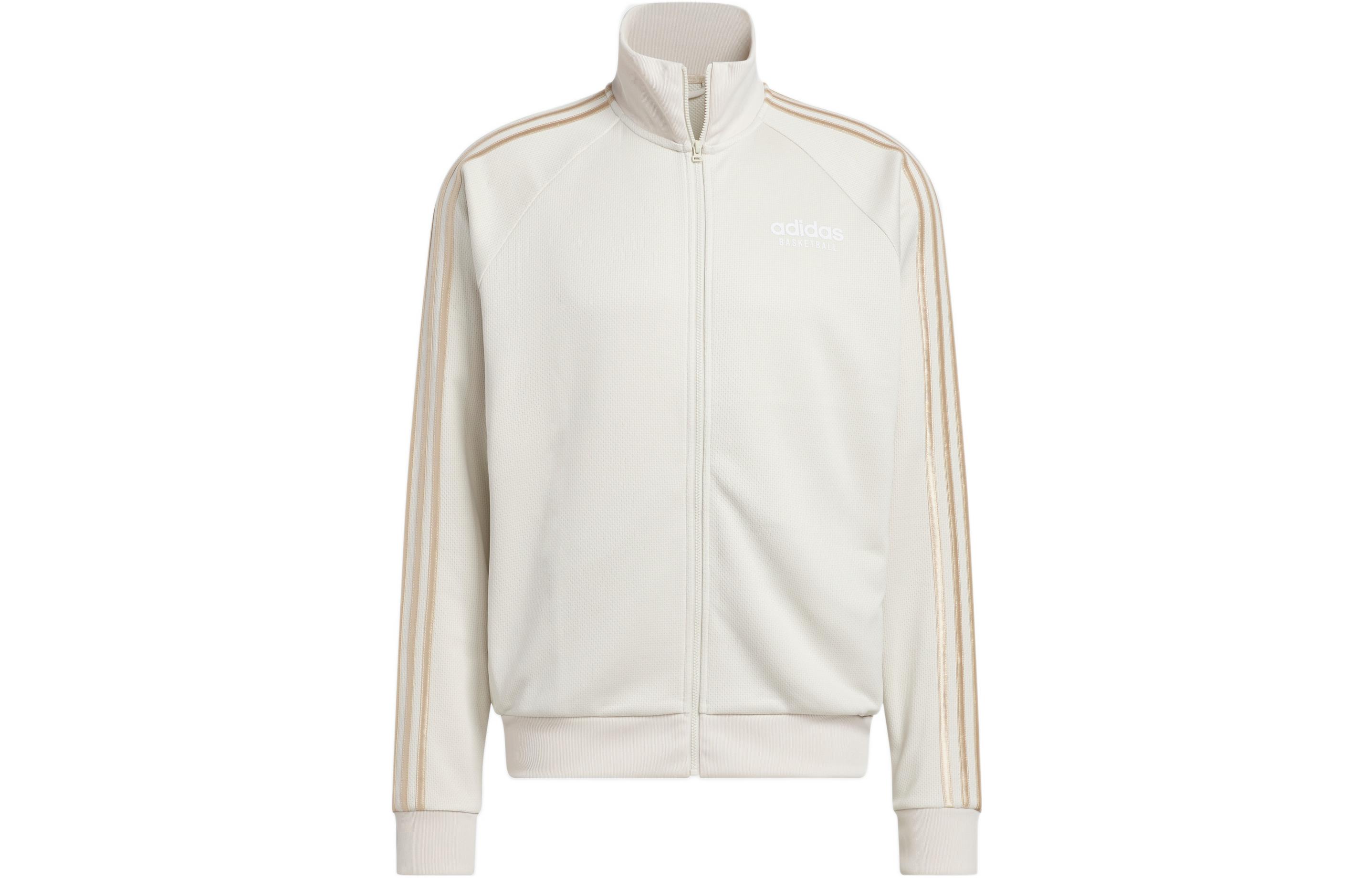 adidas Retro Track Jacket with 3-Stripes in Light Yellow HY2768