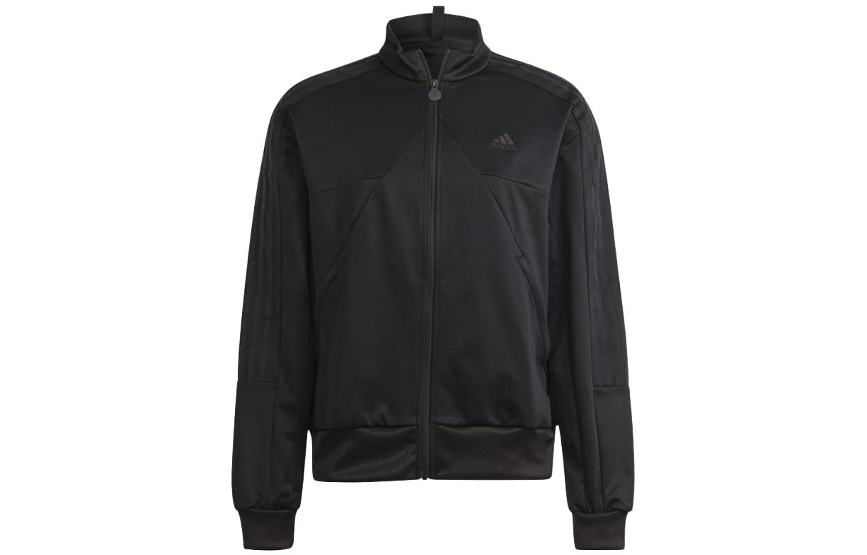 adidas Retro Zip-Up Track Jacket Black Colorblock Design IM2894