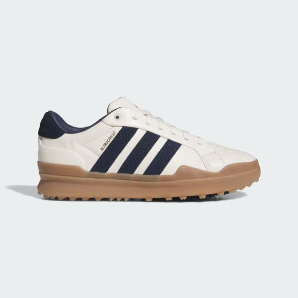 Adidas RetroCross Gripmore Spikeless Golf Shoes Chalk White/Collegiate Navy/Gum JR1899