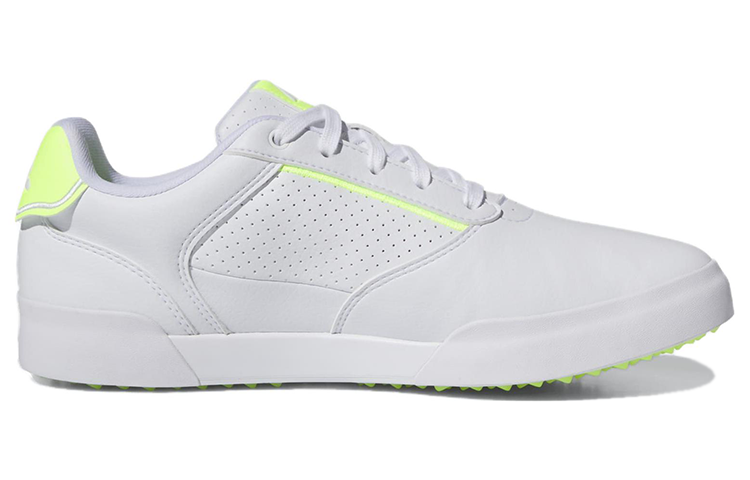 Order adidas Retrocross 防滑耐磨 低筒 高爾夫球鞋 男款 白色/黃色