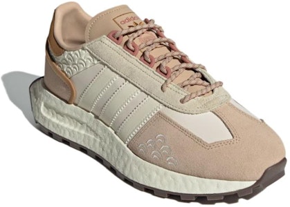 adidas originals Retropy E5 新年款 減震耐磨 低幫 跑步鞋 男女同款 棕白 Lookbook adidas originals Retropy E5 新年款 減震耐磨 低幫 跑步鞋 男女同款 棕白