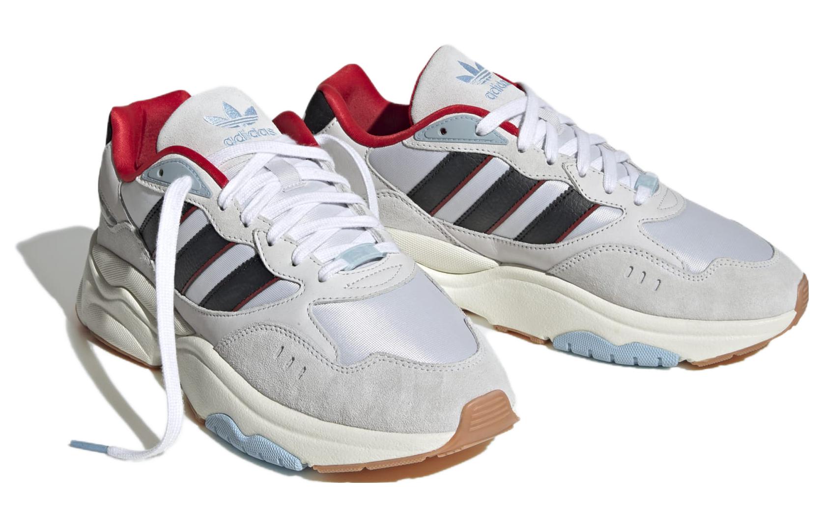 Lookbook adidas Retropy F90 ''Dash Grey Scarlet'' Grau Rot HP6377