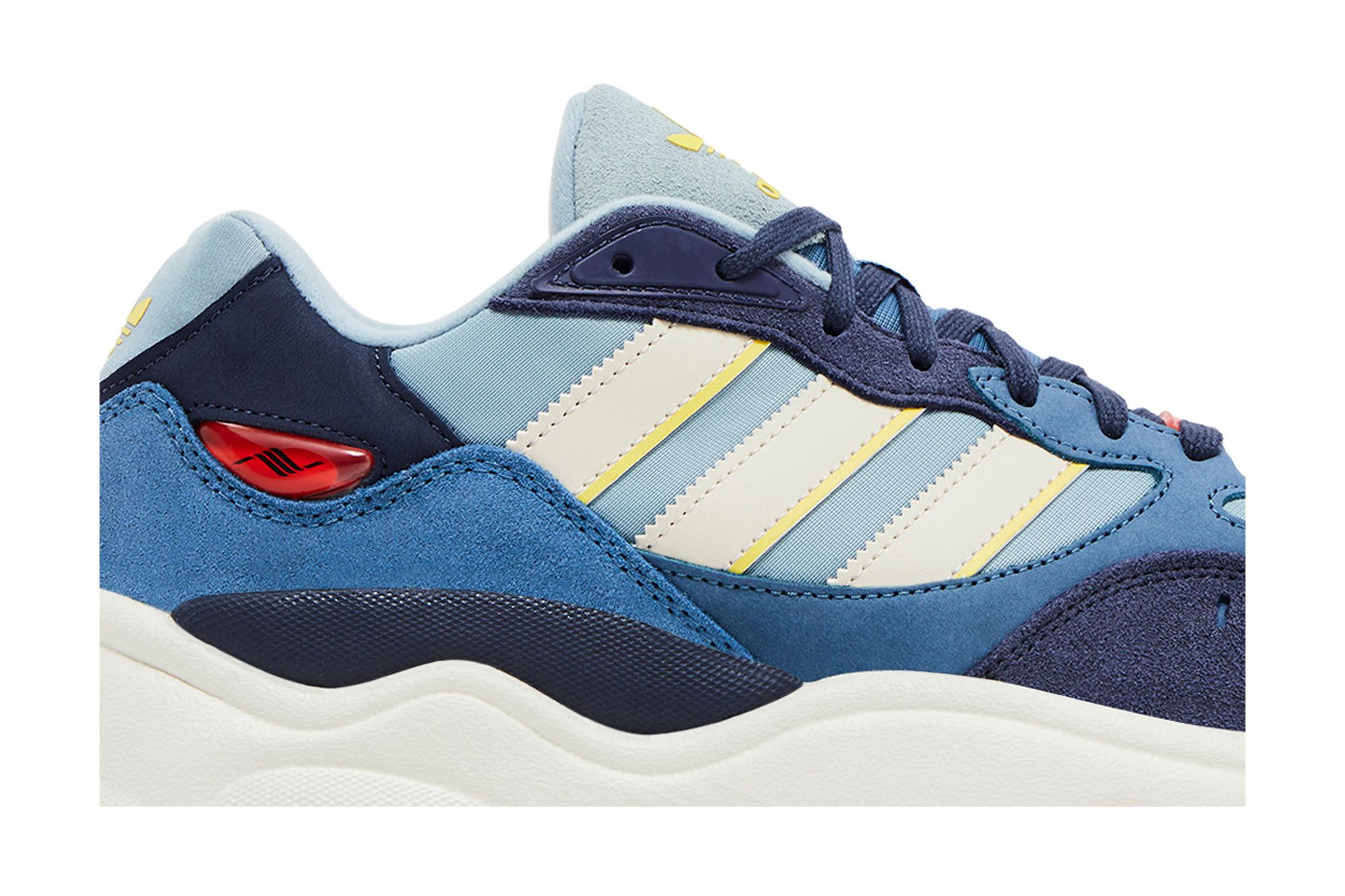 Lookbook adidas Retropy F90 'Gris Mágico y Azul Marino Sombra' HP8030