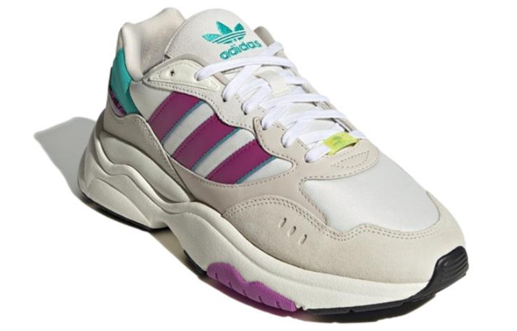 Shop adidas Retropy F90 'Off White Sonic Fuchsia' sneakers wanita HP8019