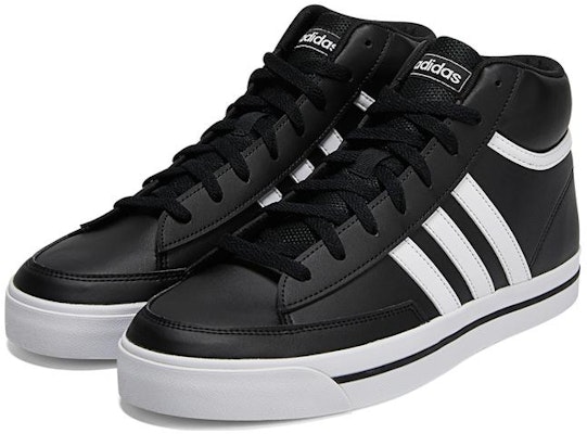 adidas Retrovulc Mid 'Hitam Putih' GW8370 Lookbook adidas Retrovulc Mid 'Hitam Putih' GW8370