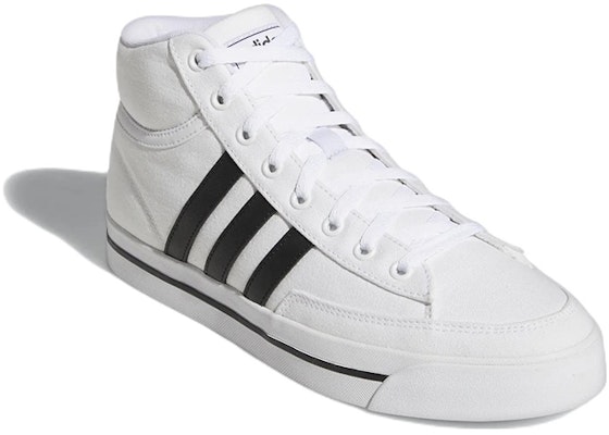 adidas Retrovulc Mid 'White Black' GW8376 Lookbook adidas Retrovulc Mid 'White Black' GW8376