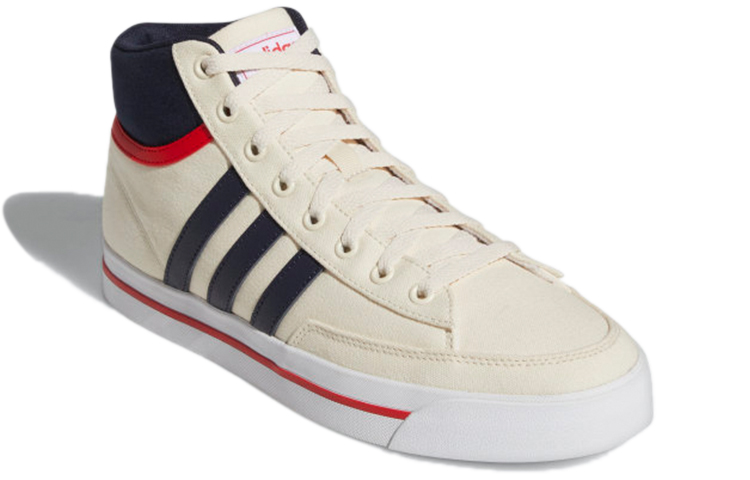 Lookbook adidas Retrovulc Mid ''Wonder White Vivid Red'' Sneakers GW8375