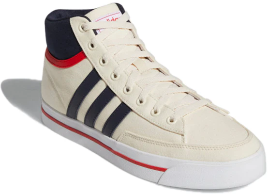 adidas Retrovulc Mid ''Wonder White Vivid Red'' Sneakers GW8375 Lookbook adidas Retrovulc Mid ''Wonder White Vivid Red'' Sneakers GW8375