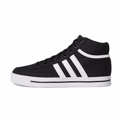 adidas Retrovulc Mid Canvas 'Core Black White'