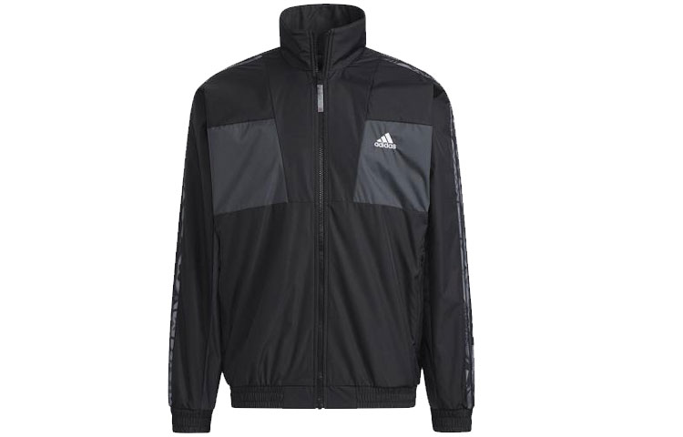 Order adidas Reversible Colorblock Fleece Logo Jacket - Black HC0268