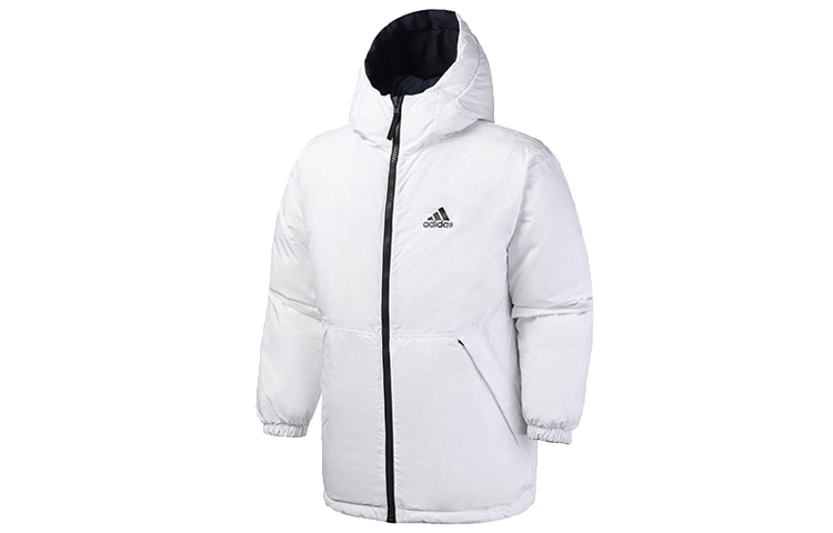 Shop Chaqueta adidas Reversible con Capucha para Hombre Azul Marino Manga Larga. EH4010