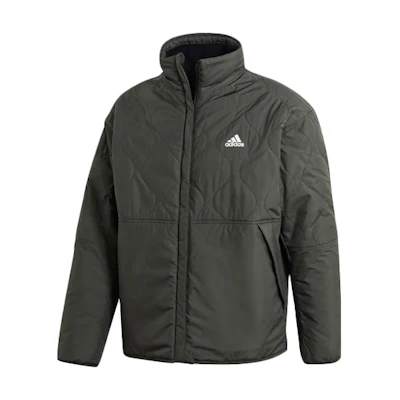 adidas Reversible Insulated Stand Collar Jacket Green (Asia Edition) GF0052