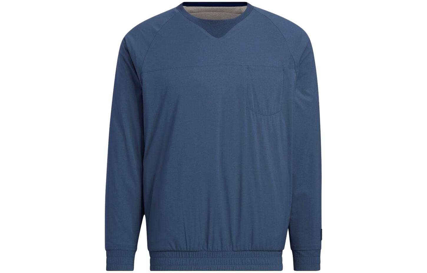 adidas Reversible Pullover Jacket Navy Blue Japan Edition Sportswear HG3259-JAPAN