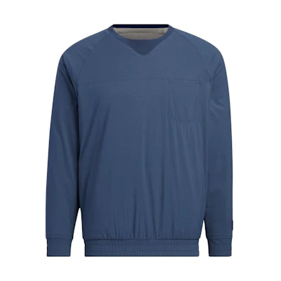 adidas Reversible Pullover Jacket Navy Blue Japan Edition Sportswear HG3259-JAPAN
