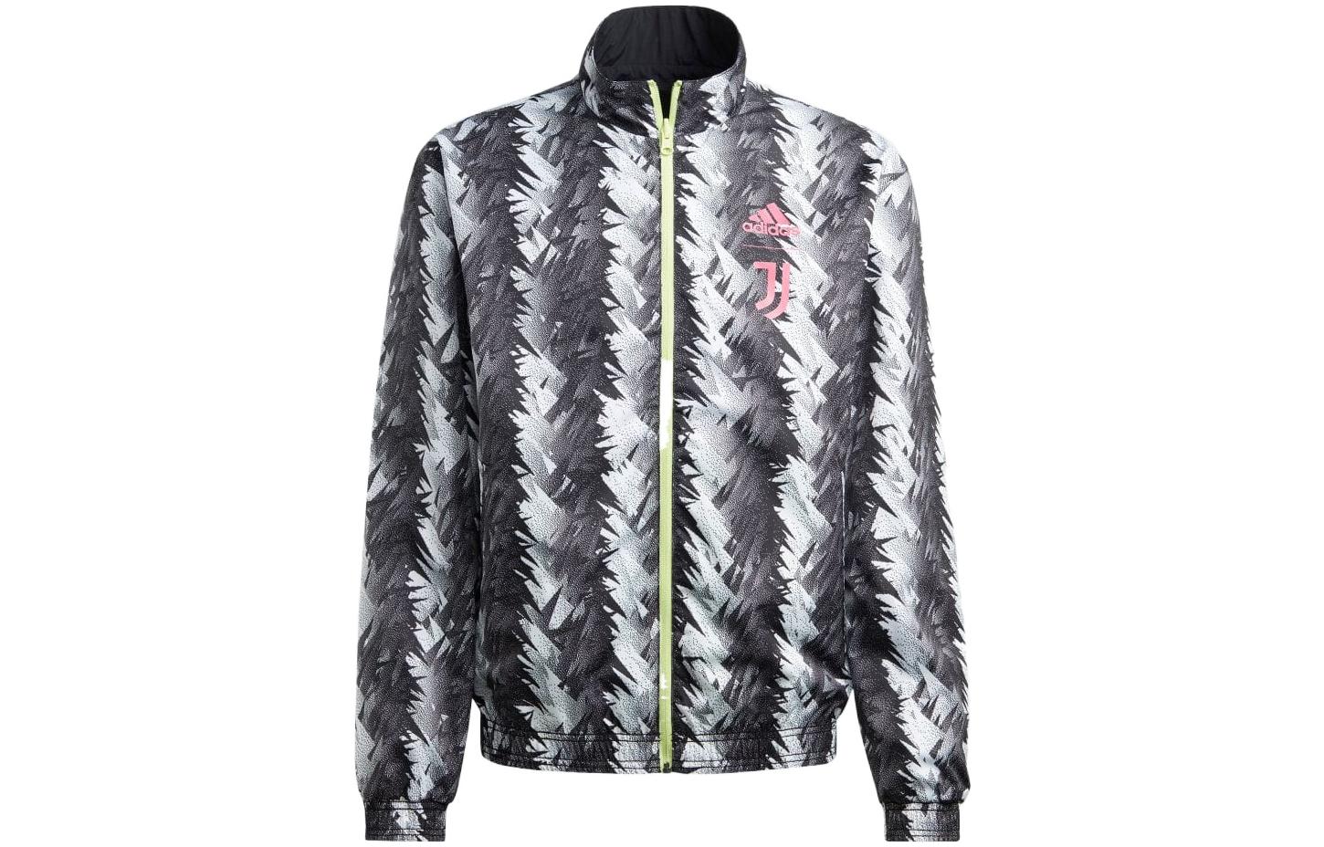 adidas Reversible Stand Collar Jacket Black HS9808